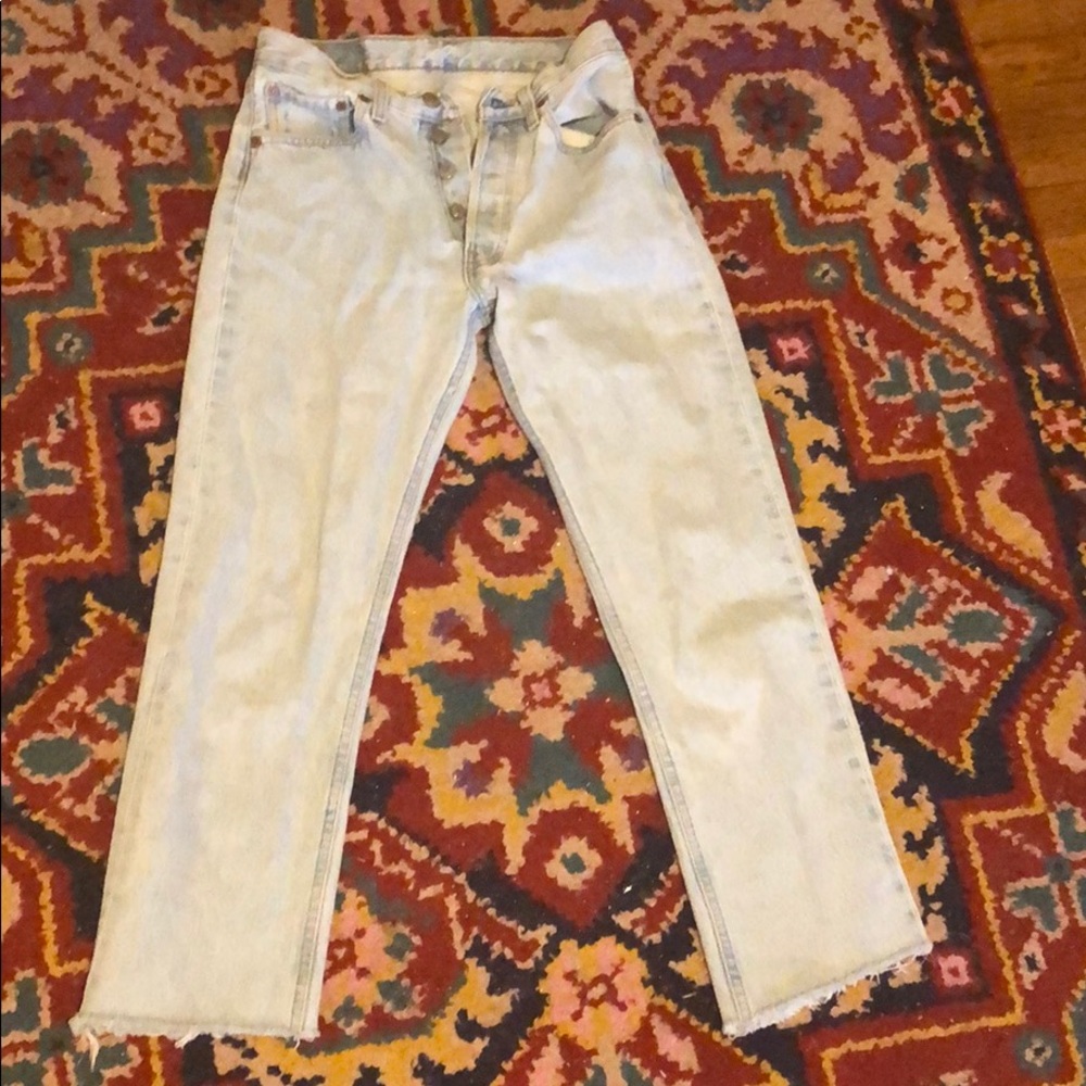 VINTAGE LEVI 501 CROPPED